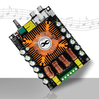 Module stéréo HIFI double canal TDA7498E 2.0, carte amplificateur de puissance numérique haute performance 160Wx2, prend en charge BTL 220W, avec ventilateur de refroidissement