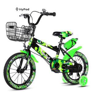 <span class=keywords><strong>Bicicletta</strong></span> per Bambini 4-6 Anni, Ruote da 14 Pollici <span class=keywords><strong>con</strong></span> Rotelle, Freni a Disco, Cerchi in Lega di Alluminio e Cestino - Product Image 5