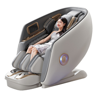 Silla de Masaje de Gravedad Cero VCT-901C para el Hogar, con Riel SL 3D, Masaje con Bolsas de Aire, Calefacción, Control por Voz Bluetooth y Certificación CE