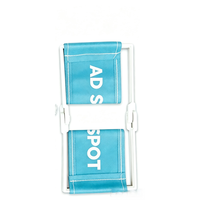 Coussin de plage pliable en gros, léger en ABS, support de cou portable pour le bain de soleil, le bord de piscine et les voyages en extérieur