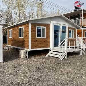 Taşınabilir lüks modüler evler 20ft 30ft 40ft genişletilebilir konteyner 1 2 <span class=keywords><strong>3</strong></span> <span class=keywords><strong>4</strong></span> yatak odası küçük evler oteller için sandviç Panel yapılmış - Product Image 1