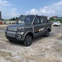 Camions électriques de fabrication chinoise à longue autonomie pouvant être utilisés pour le transport sur les chantiers de construction