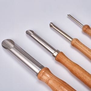 Cpatrick Lot de 4 <span class=keywords><strong>emporte</strong></span>-pièces circulaires en acier inoxydable et en bois pour la <span class=keywords><strong>poterie</strong></span> et la sculpture - Product Image 3