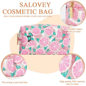 Cool Foldaway Uncloudy Glitter PVC Cosmétique Stockage Élastique Invulnérable Étui de Voyage Caverneux <span class=keywords><strong>Pochette</strong></span> de Voyage pour Maquillage Artiest - Product Image 3