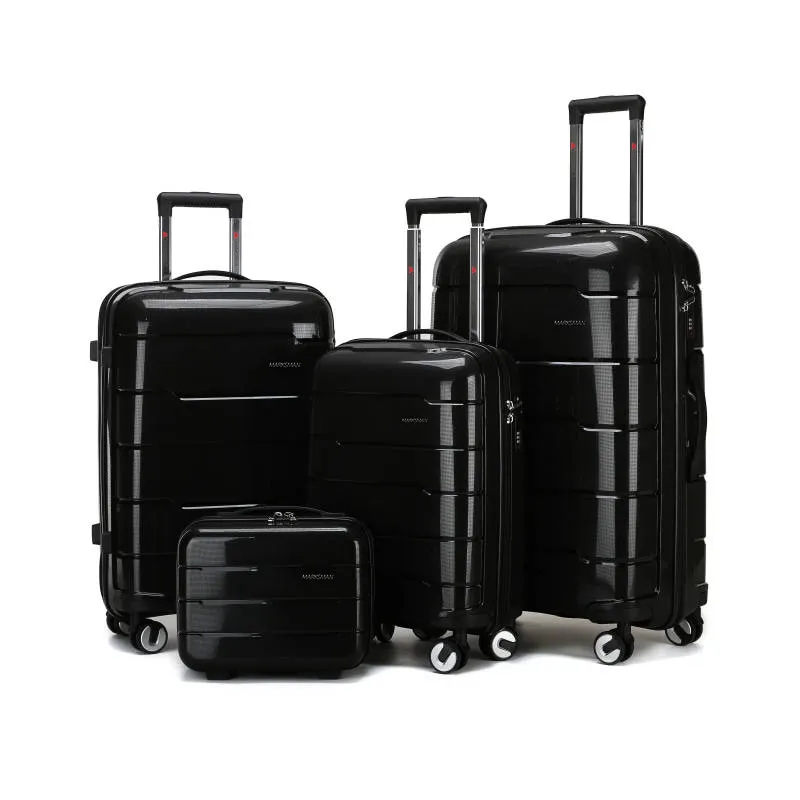 MARKSMAN Luggage pp travel large capacity fashion wear resistant and pressure resistant