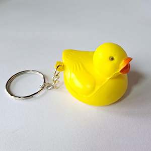Llaveros de Peluche Antiestrés con Forma de Pato, Juguetes para Aliviar el Estrés - Product Image 1