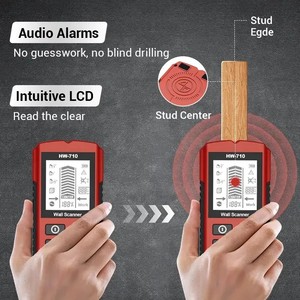 HEDAO HW-710 Multifunctional Metal&<b>Wall</b> <b>Detector</b> Handheld Stud Finder AC Cable <b>Wires</b> Depth Tracker <b>Wall</b> Scanner - Product Image 4