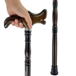 Muletas de grifo de madera maciza, bastón de rehabilitación OEM personalizable para ancianos, suministros terapéuticos sólidos de sonido - Product Image 5