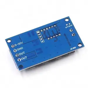Temporizador interruptor de retardo placa de circuito DC 12V 24V Dual MOS LED Digital relé de retardo de tiempo disparador ciclo MÓDULO DE Control de sincronización DIY