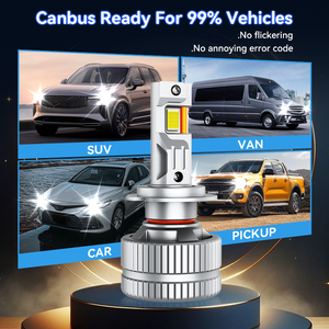 Fari LED Canbus 300W per Modelli VW <span class=keywords><strong>Mini</strong></span> Q7 Azera ES <span class=keywords><strong>H7</strong></span> H1 H3 H11 9005 9006 9012 Luci per Auto Colore 6000K/6500K Nuovo LED - Product Image 6