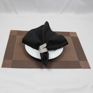 Professional Table <b>Linen</b> Supply Square Handmade <b>Linen</b> Napkin 100 Percent <b>Linen</b> 50x50cm with Single Stitched Hem - Product Image 1