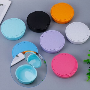 Customized Invisible Orthodontic Storage <b>Plastic</b> Container Case <b>Mirror</b> Multi-Purpose Teeth Whitening Retainer Denture Braces Box - Product Image 1