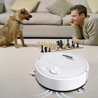 Nouvel aspirateur robot rechargeable par USB |   Machine de nettoyage automatique des sols pour la maison |   Nettoyage sans effort avec fonction serpillière intelligente