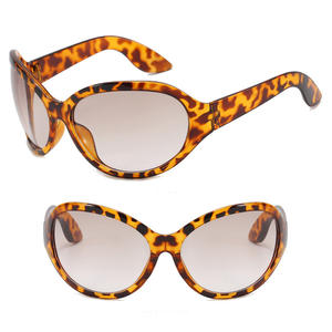 Lunettes de soleil ovales tendance 2025, style gothique, futuriste, Y2K, enveloppantes, pour femmes et hommes - Product Image 4