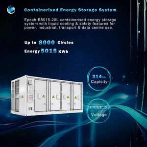 Manajemen Termal 3 tingkat berpendingin cairan 2500kW tahan ledakan IP65 baterai Lithium Ion prismatik LiFePO4 untuk penyimpanan energi - Product Image 5