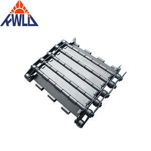 Zware-duty scharnierbandtransportband met op maat gemaakte kettingontwerpen voor hoge capaciteit spaanverwijdering in de productie - Product Image 4