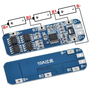 3S 10A BMS 18650 batteria al litio PCB-Based carica e scarica corto circuito di protezione circuito - Product Image 2