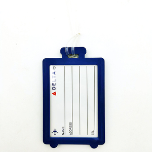 Bán buôn số lượng lớn biểu tượng tùy chỉnh 2D airtag hành lý tag Set PVC cao su du lịch thẻ với giấy thẻ tên Golf nhãn hộ chiếu chủ - Product Image 6