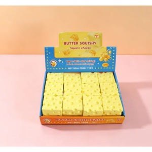 Bloc de fromage à pincer extra large à rebond super lent, en matériau PU ultra doux, créatif, pour tous les âges (3-35 ans) - Product Image 2