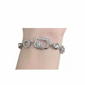 Vendita calda Trending moda stella fiore farfalla eleganti ragazze gioielli bracciali all'ingrosso polsino bracciali - Product Image 2