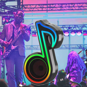 2022 Xách Tay RGB Loa Siêu Trầm LED Chiếu Sáng Hoạt Động Mini Không Dây Bt Loa Cho Nhà Theatre Máy Tính 3W Công Suất Đầu Ra AC Nguồn - Product Image 1