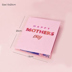 <span class=keywords><strong>Couronne</strong></span> heureuse fête des mères 3D Pop Up carte fleur cartes d'invitation pour merci maman fête des mères fête cadeau décor - Product Image 6