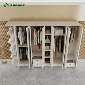 Armario de Almacenamiento <span class=keywords><strong>Abierto</strong></span>, Armario Alto Independiente, Muebles Modulares para Proyectos de Apartamentos y Hoteles - Product Image 2