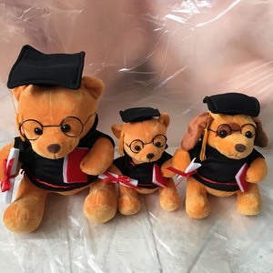 Orsacchiotto Dottore di <span class=keywords><strong>Peluche</strong></span> per Laurea <span class=keywords><strong>con</strong></span> Imbottitura in Cotone PP, Personalizzabile <span class=keywords><strong>con</strong></span> <span class=keywords><strong>Nome</strong></span> e Logo della Scuola, Regalo Perfetto per la Laurea - Product Image 4