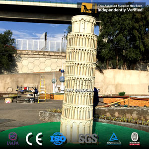 Edificio en miniatura de tamaño mini MYDINO Torre inclinada italiana de Pisa - Product Image 6