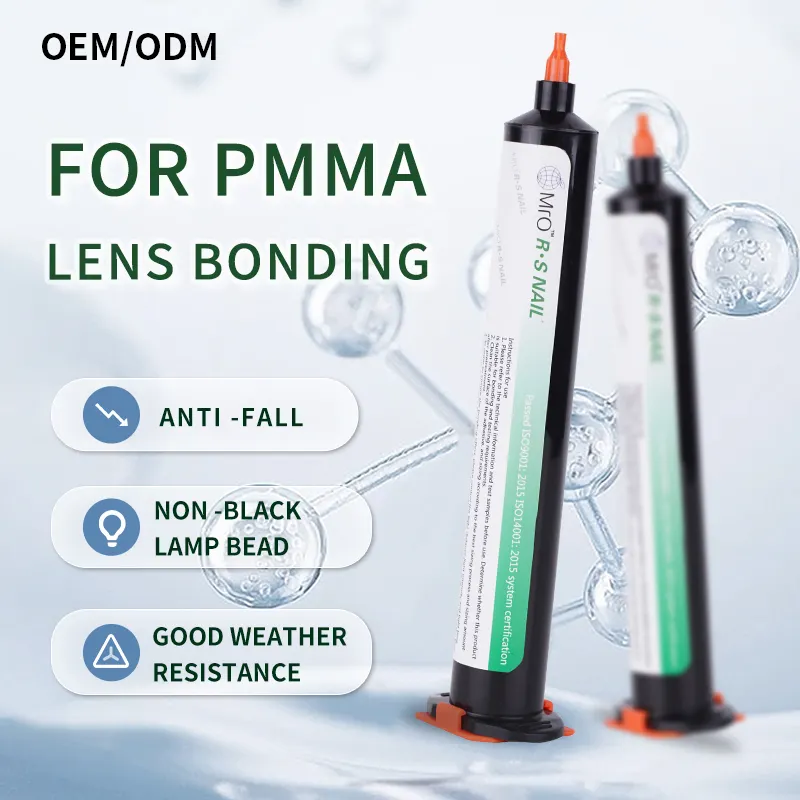 PMMA Lens Bonding UV Glue Super bonding sealing cement cracks self-leveling adhesive concrete joint sealant glue