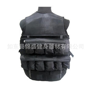 Factory-Produced Adjustable Nylon <b>Weighted</b> <b>Vest</b> Fashionable Fitness and Running Shirt with Comfortable <b>Weighted</b> Design - Product Image 3