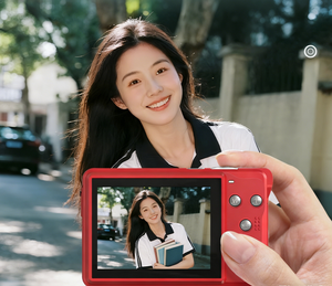 4K 2.8-Inch Màn Hình Hiển Thị <span class=keywords><strong>CCD</strong></span> Video Camera Mini Máy Ảnh Retro 18X Zoom Kỹ Thuật Số Máy Ảnh - Product Image 4