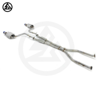 Échappement CSZ IS300 de haute qualité pour IS250 IS300 IS350 3.5L Performance Valvetronic Silencieux à soupapes Catback avec embouts d'échappement