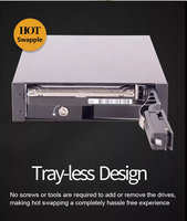Natal diskon besar 2.5 inci SATA/SSD HDD penutup 9.5mm tipis perangkat penyimpanan NAS untuk Hard Drive eksternal Floppy Drive Internal