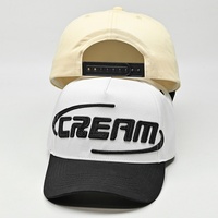 Gorras de Béisbol Ajustables de 2 Tonos al por Mayor, con Logotipo Personalizado, de Poliéster/Algodón, Gorra Deportiva de 5 Paneles, OEM, con Diseño 3D en Relieve de Leopardo y Frutas