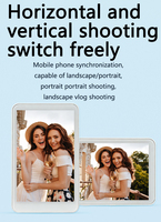DAXINSI TD Appareil portable de mise en miroir d'écran mobile haute définition pour diffusion en direct et vlog, moniteur de selfie magnétique synchrone Chine