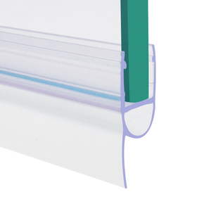 Guida 541019 גבוהה באיכות 6mm 8mm 10mm זכוכית שקוף חדר מקלחת הזזה דלת <span class=keywords><strong>PVC</strong></span> עמיד למים רצועת חותם - Product Image 2