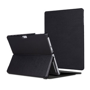 เคสแท็บเล็ตสีพื้นสำหรับ <span class=keywords><strong>Surface</strong></span> Pro 9 8 7 6 5 4 Go <span class=keywords><strong>3</strong></span> 2 พร้อมสายคล้องมือ ดีไซน์เรียบง่ายสไตล์ธุรกิจ ปกหนัง Pbk213 Laudtec ขายส่ง OEM/ODM/รับผลิตแบรนด์ส่วนตัว - Product Image 5