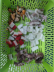 TAISENG Mezcla de Mariscos Congelados IQF con Calamar, Mejillón y <span class=keywords><strong>Pulpo</strong></span>, Bolsa de 1kg, Pescado <span class=keywords><strong>Congelado</strong></span> de China - Product Image 3