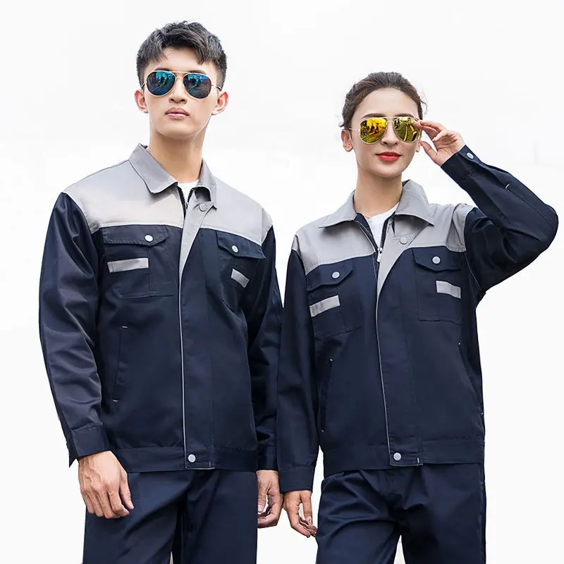 Factory direct sales leisure comfortable anti-static safety clothing comfortable anti dirty work clothes