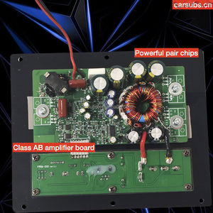 Placa amplificadora de coche RMS 300W amplificador de graves pico 600W caja <span class=keywords><strong>Clase</strong></span> D amplificador de coche expuesto placa PCB para caja de Subwoofer activo de 8 10 pulgadas - Product Image 4