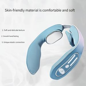 Masajeador de Cuello Portátil con Alimentación USB, con Calor por Pulsos EMS, para el Hogar o la Oficina, Alivio Muscular Relajante - Product Image 2