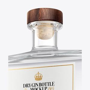 <span class=keywords><strong>Bouteille</strong></span> de gin plat créatif recyclable 250ml 350ml 500ml café verre boisson/whisky/<span class=keywords><strong>Jack</strong></span> Daniel's Tequila carton sain - Product Image 3