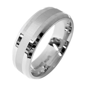 8mm Simple Style Pure <strong>Titanium</strong> Sandblasting Wedding <strong>Rings</strong> for Women and <strong>Men</strong> Sizes 8-13 - Product Image 5