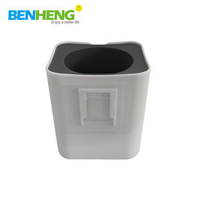 Juego de Escobilla y Soporte <span class=keywords><strong>para</strong></span> Inodoro de PET a Precio de Fábrica, Escobilla de Limpieza con Mango de Aluminio, Accesorios de Baño - Product Image 5