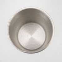 Seau à glace en acier inoxydable double paroi de 1,3 L, design élégant, pour l'extérieur, créatif, pour la restauration transfrontalière