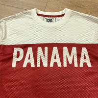 Uniformes de Fútbol Personalizados con Parches Blancos y Rojos, Camiseta Deportiva de Manga Larga con Malla de Secado Rápido y Estampado en Serigrafía para Hombre