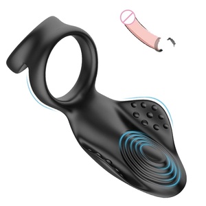 <b>Men's</b> Vibrating Prostate Massager with Cock Rings <b>Vibrator</b> Sex Toys <b>for</b> <b>Men</b> Male Couple Penis Delay Ejaculation Adults Good% - Product Image 1