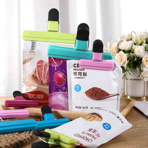 Vanjia — matériel de scellage pour emballage d'aliments, Clip de scellage en plastique coloré, Extra-Large, Clip de conservation pour les collations, sac d'épicerie, Clip scellé - Product Image 3