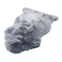 Tapis de prière et de yoga robuste en peau de mouton Okayda, antidérapant, taille et couleur personnalisables